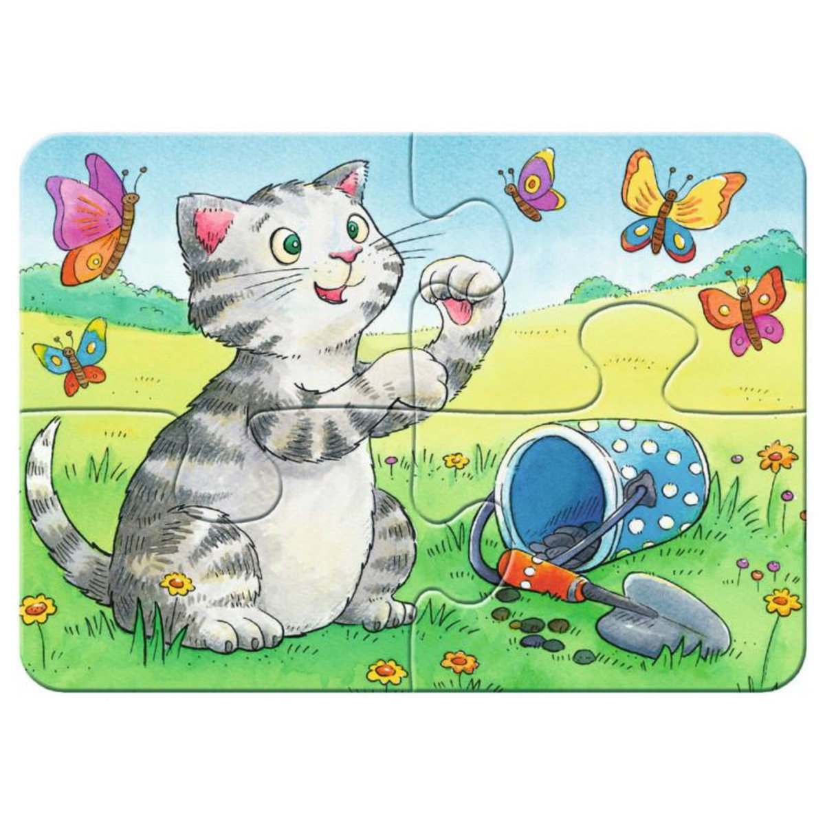 RAVENSBURGER RAVENSBURGER Cute pets puzzle, 4 in 1