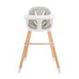 Voir la diapositive 3 : KINDERKRAFT Chaise haute évolutive 2 en 1 Sienna