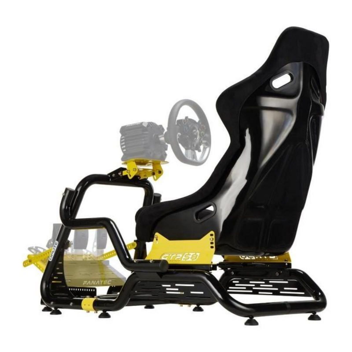 OPLITE Cockpit de simulation racing - OPLITE - GTR S8 Elite Force - Jaune