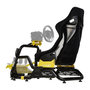 Voir la diapositive 3 : OPLITE Cockpit de simulation racing - OPLITE - GTR S8 Elite Force - Jaune