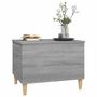 Voir la diapositive 4 : VIDAXL Table basse Sonoma gris 60x44,5x45 cm Bois d'ingenierie