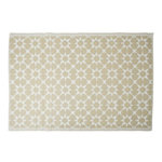 Paris Prix Tapis Déco Imprimé  Patio  120x180cm Beige