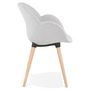 Voir la diapositive 3 : Paris Prix Chaise Design Scandinave  Palot  84cm Gris Clair