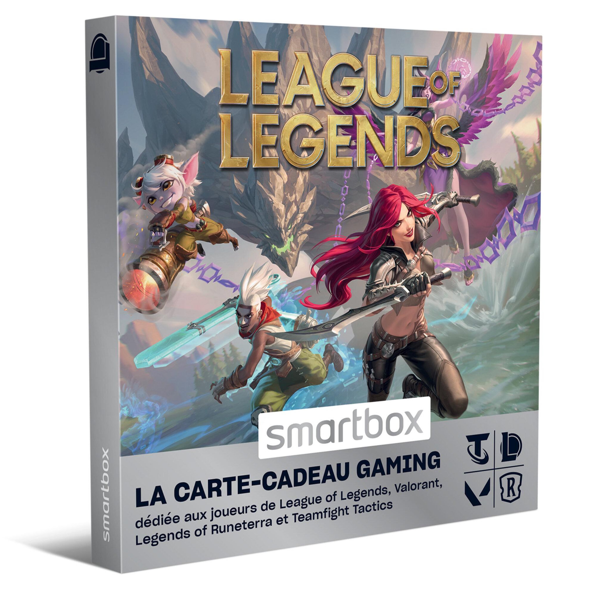 Smartbox Riot games 20 euros - coffret cadeau multi-thèmes