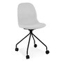 Voir la diapositive 1 : Paris Prix Chaise de Bureau à Roulettes  Tamia  86cm Gris Clair