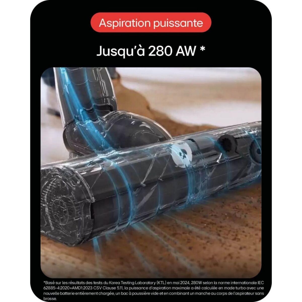 LG Aspirateur balai A9TX-PRIMEG