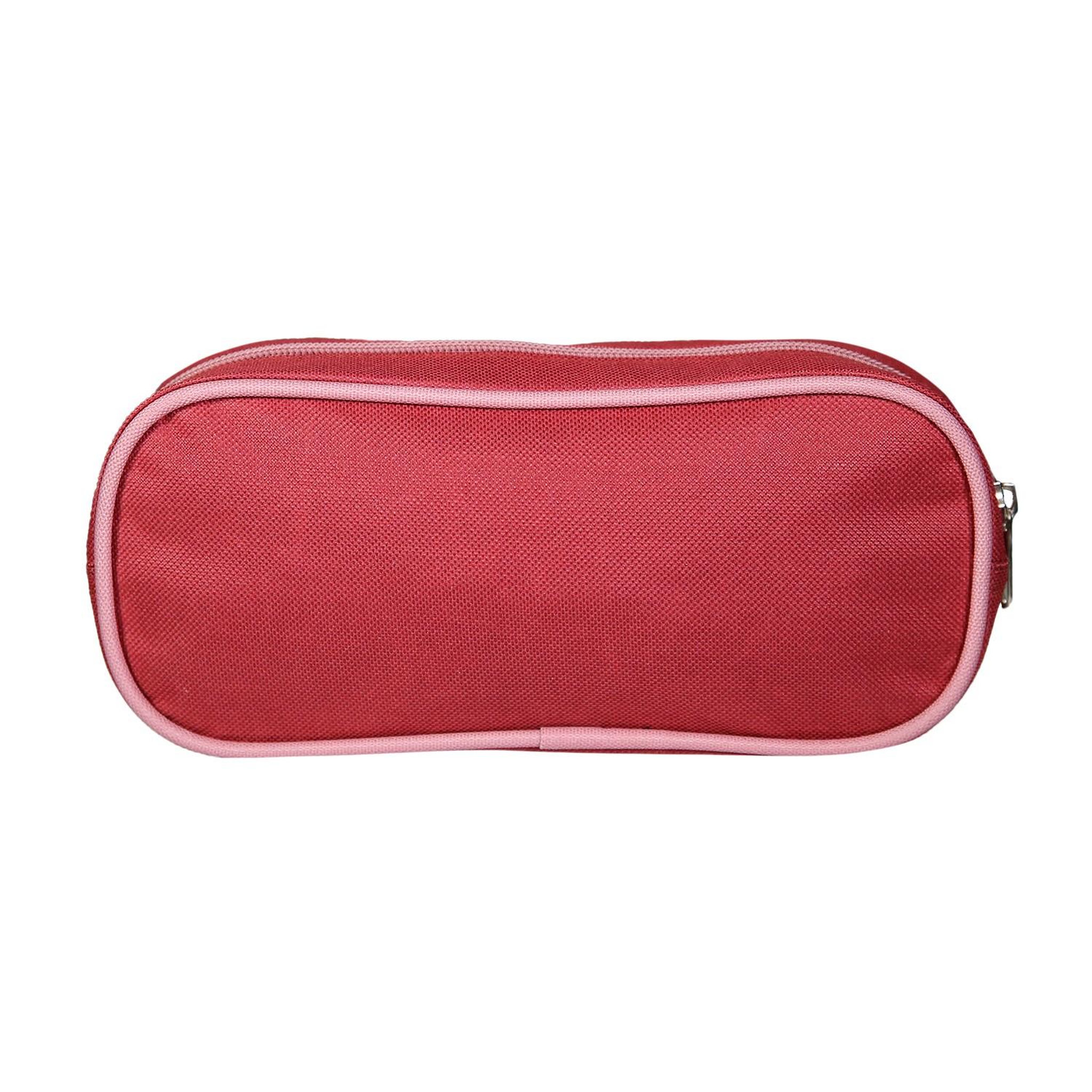 Voir la diapositive 4 : Bagtrotter BAGTROTTER Trousse scolaire rectangulaire Cybel Rose