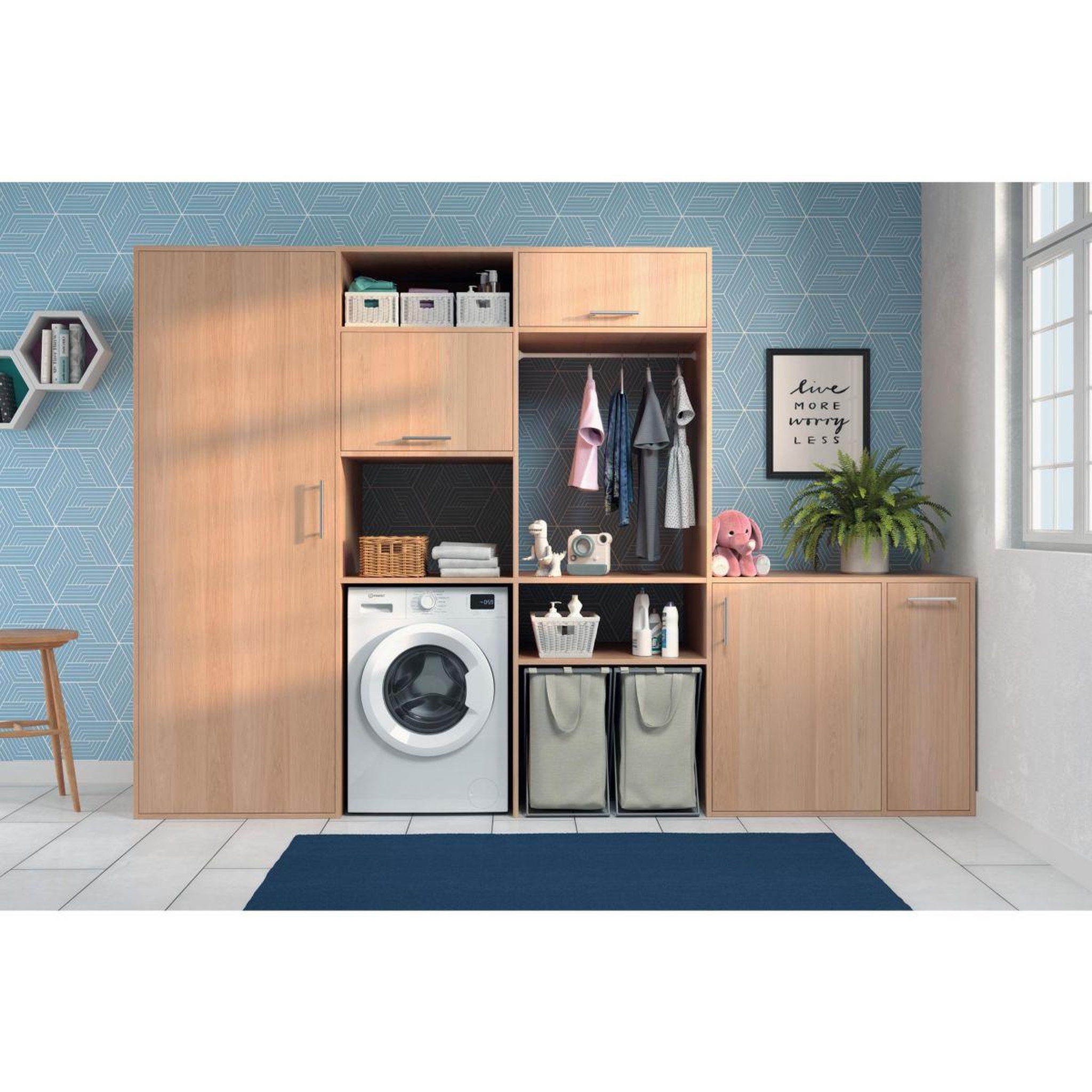 Voir la diapositive 5 : Indesit Lave linge hublot im864mytimefr