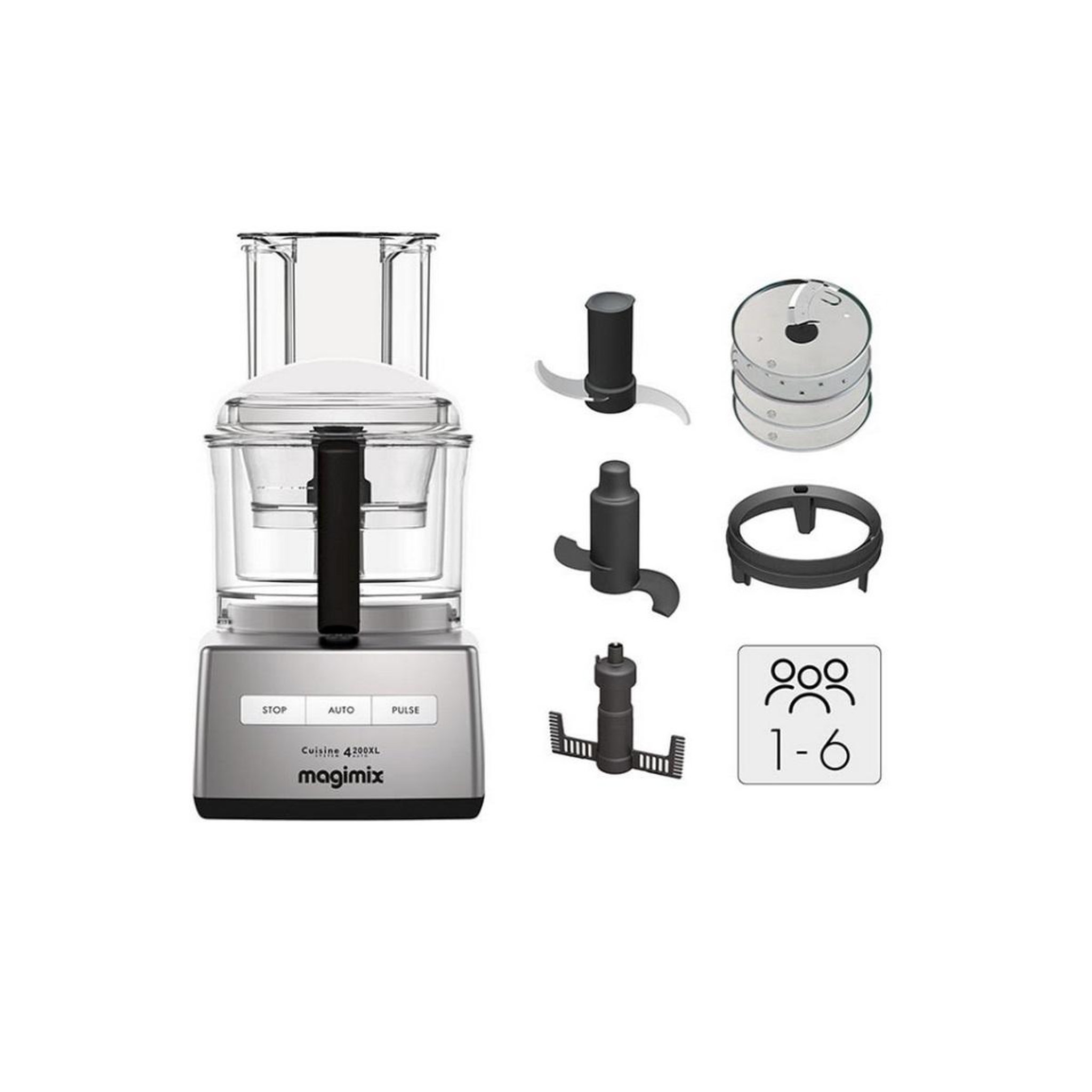 Voir la diapositive 2 : MAGIMIX Robot multifonctions 3l 950w - 18471F