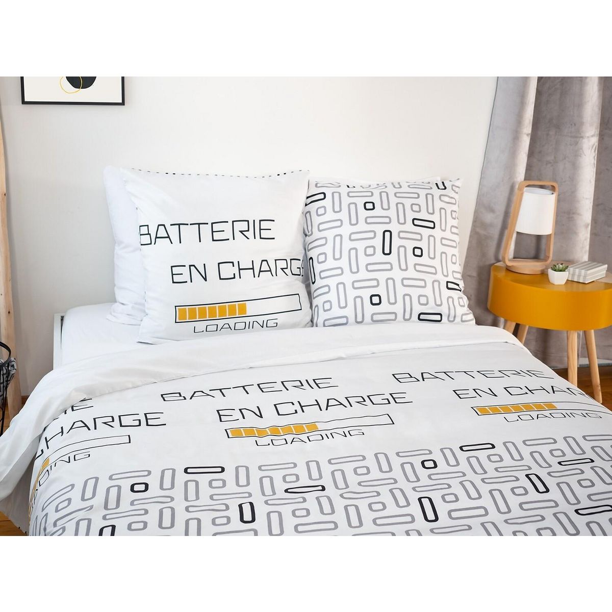 Home collection Parure housse de couette 100% microfibre 72gsm loading