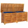 Voir la diapositive 4 : VIDAXL Boîte de rangement de jardin persiennes 150x50x56cm bois acacia