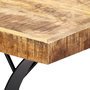 Voir la diapositive 5 : VIDAXL Table a manger 180x90x76 cm Bois de manguier massif