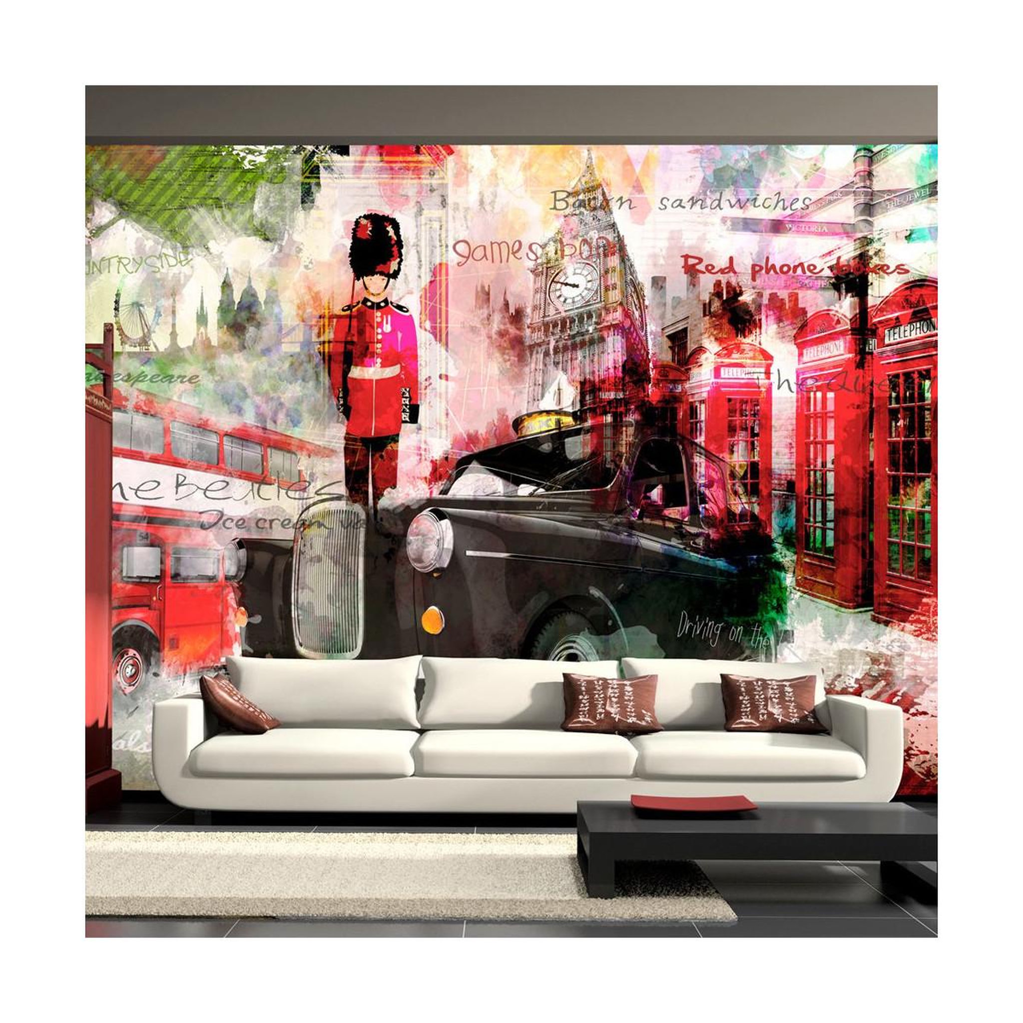 Voir la diapositive 1 : Paris Prix Papier peint  streets of london