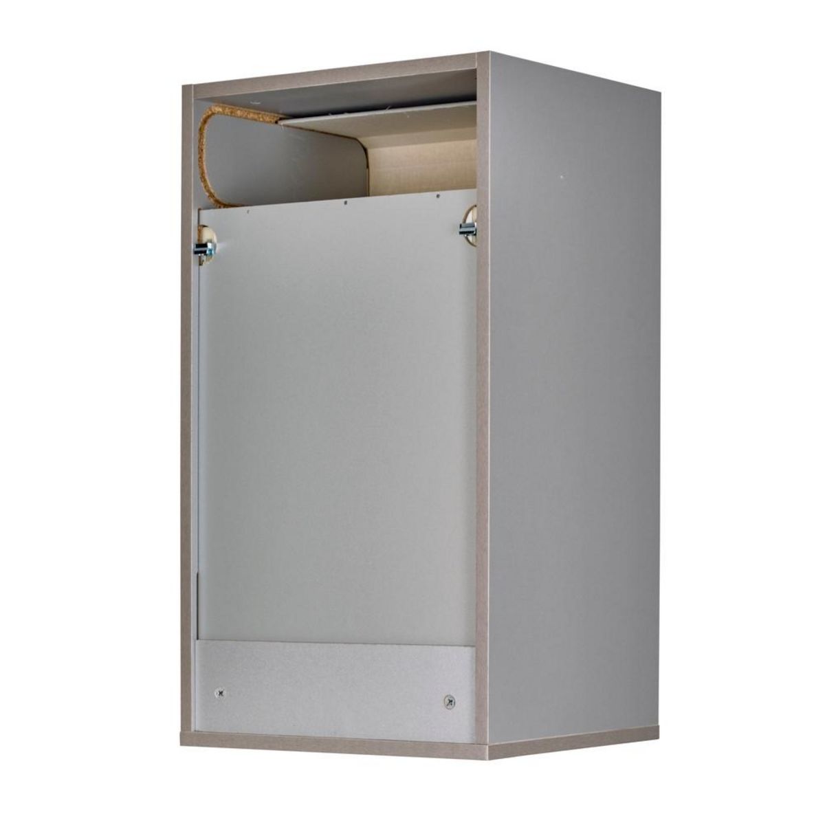 Rangement de cuisine à rideau coloris aluminium L40 cm - COOKING