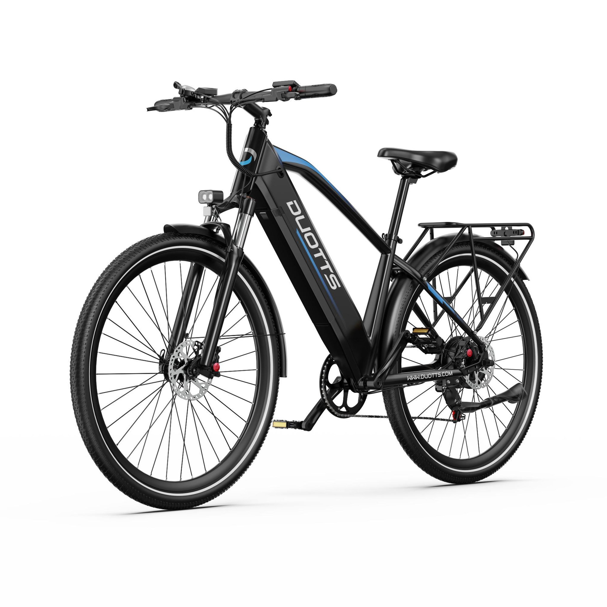 Voir la diapositive 2 : DUOTTS Vélo électrique Duotts ​​C29 Max, capteur de couple, noir