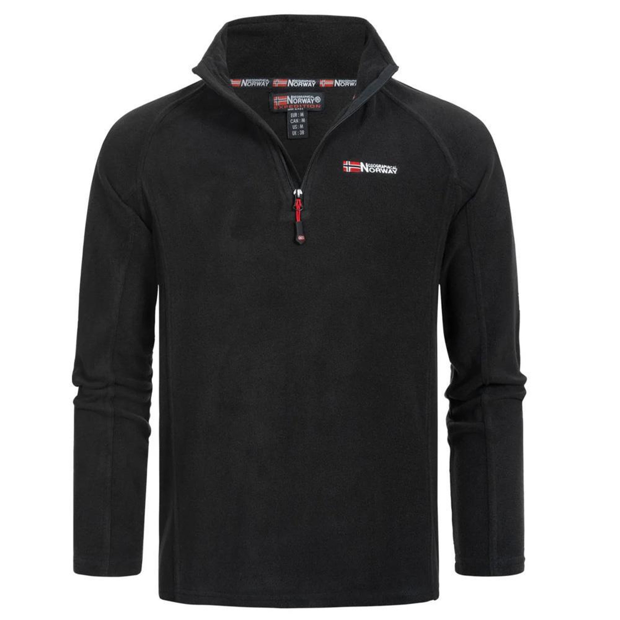 Voir la diapositive 2 : GEOGRAPHICAL NORWAY Veste Polaire 1/4 de Zip  Homme Geographical Norway Men 233