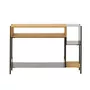 Voir la diapositive 2 : Paris Prix Console en Bois  Tina  120cm Noir & Naturel