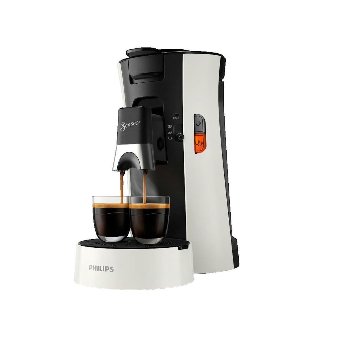 Sense Machine à café Senseo Select CSA230/01 noire et blanche