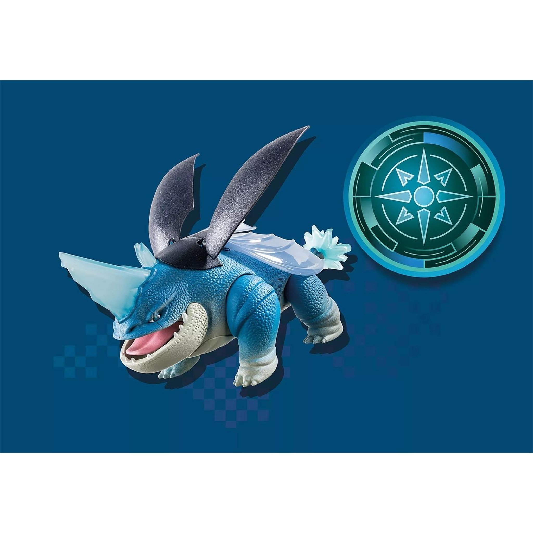 Voir la diapositive 5 : PLAYMOBIL Dragons The Nine Realms - Plowhorn et D'Angelo