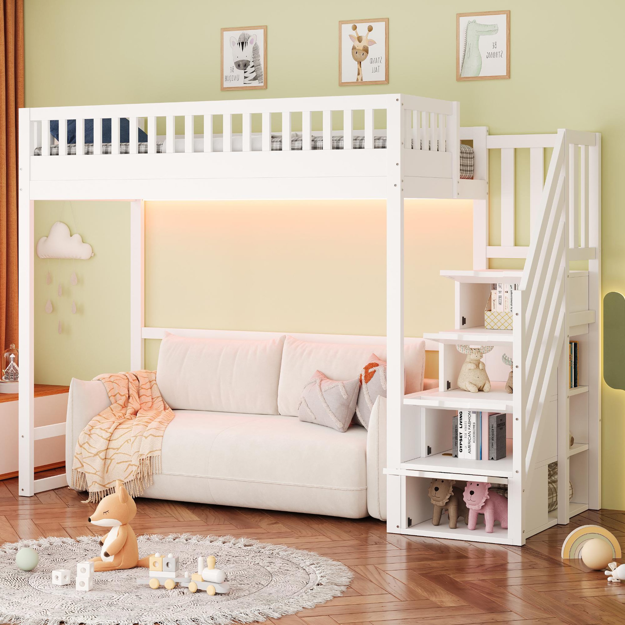 Voir la diapositive 4 : MERAX Lit mezzanine