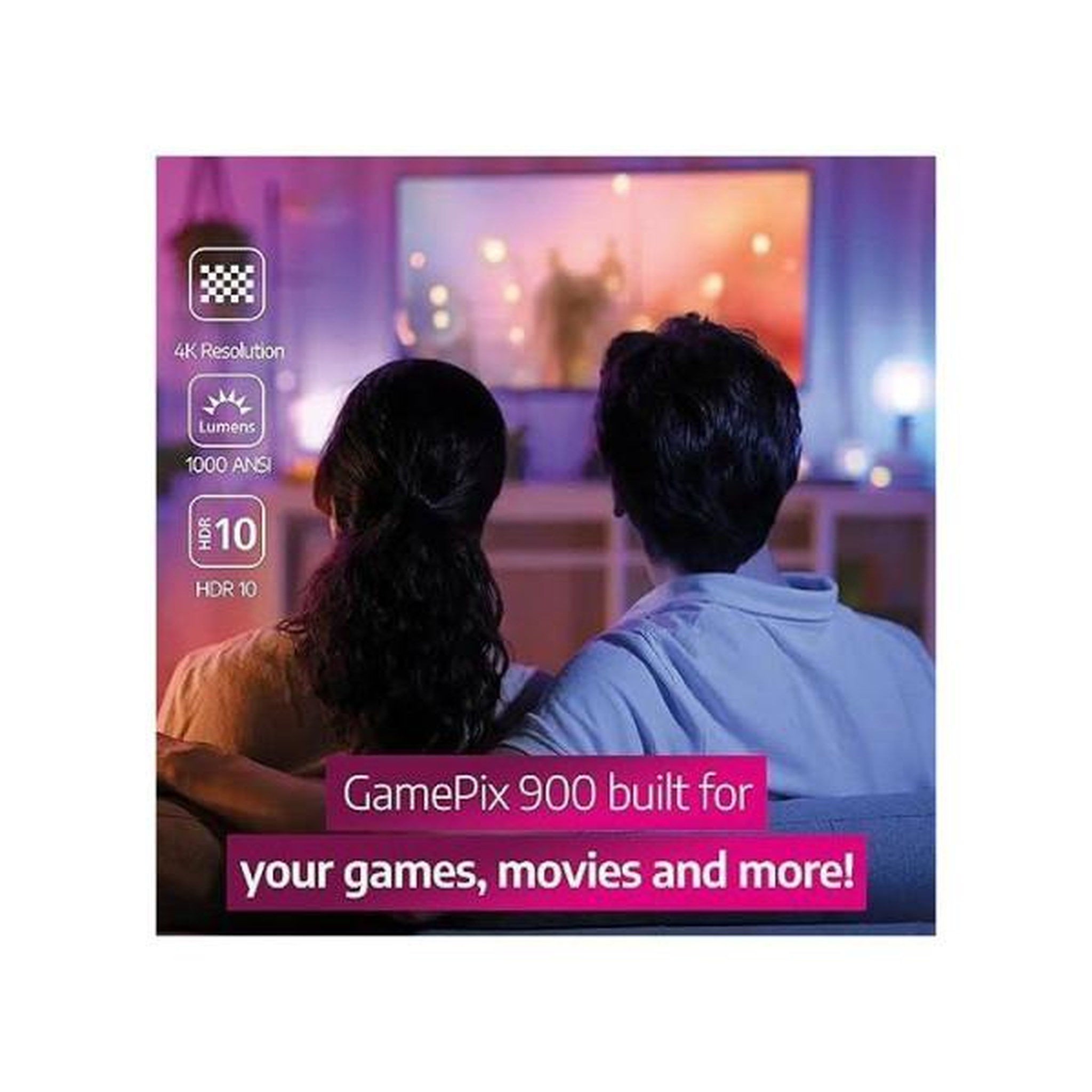 Voir la diapositive 6 : Philips Vidéoprojecteur portable gamepix 900