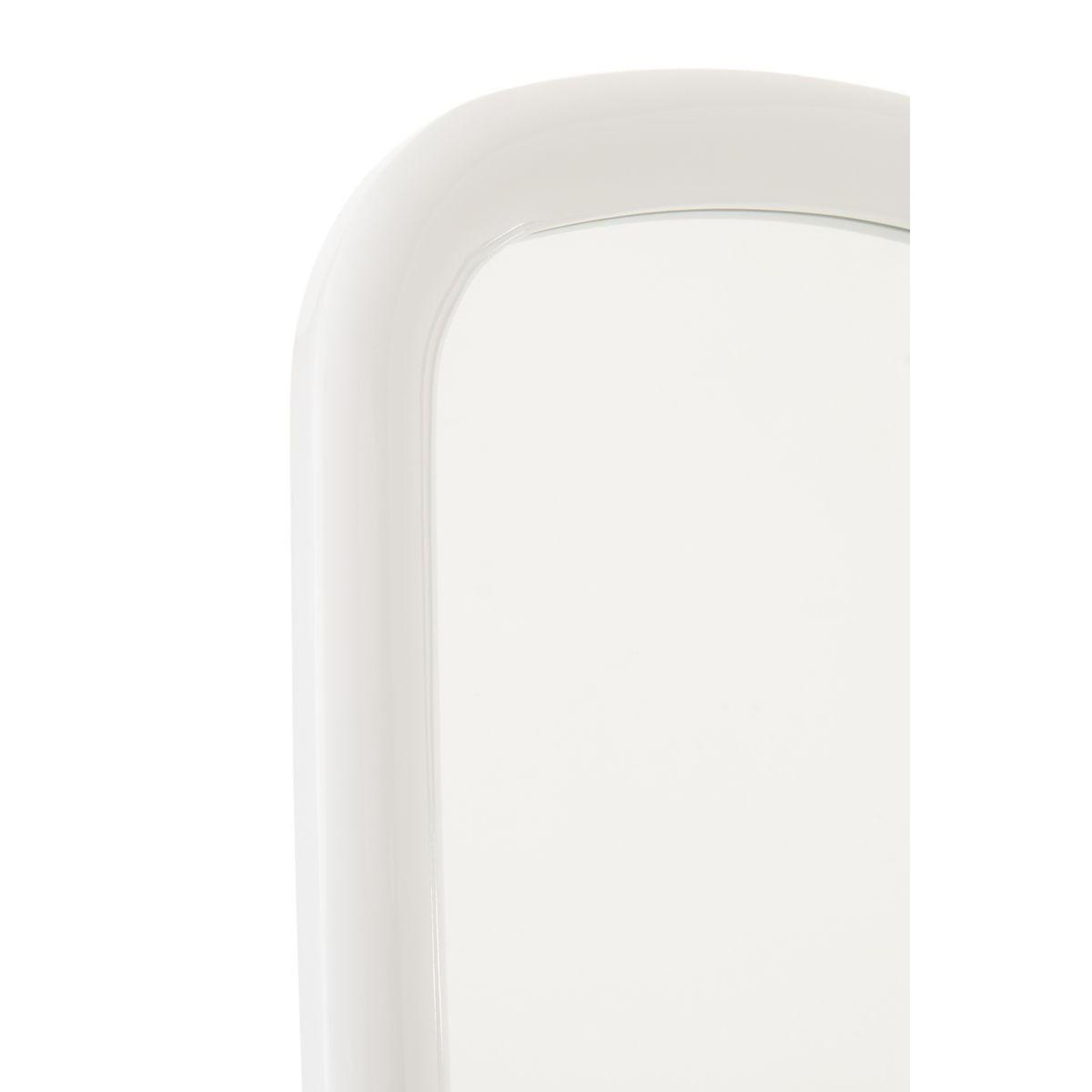 Voir la diapositive 5 : J-LINE Miroir sur Pied Design  Dewey  180cm Blanc