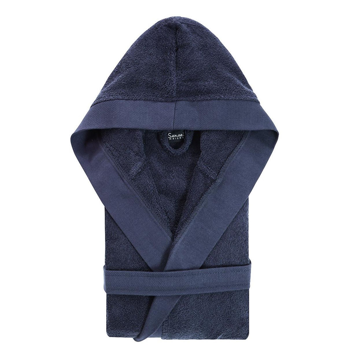 Sensei Maison Peignoir mixte à capuche uni 420 g/m² BOXER