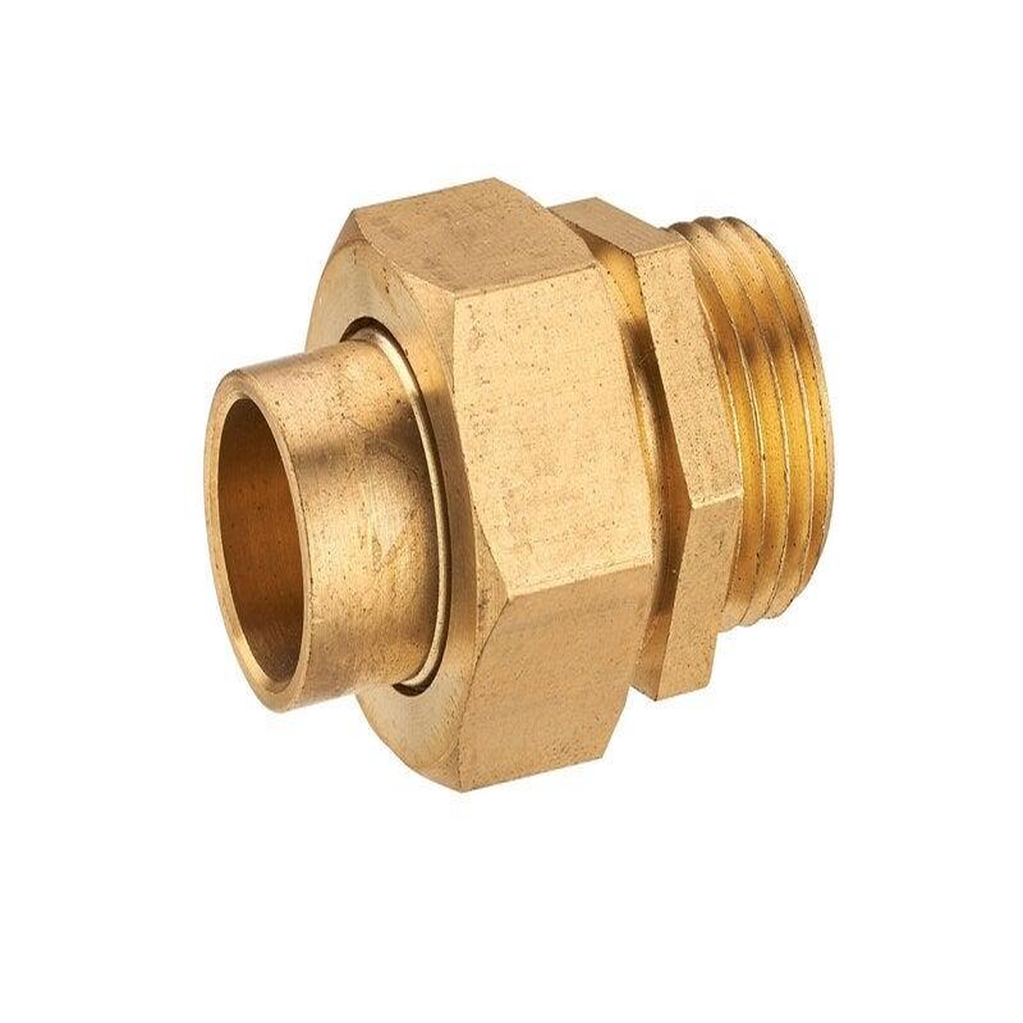 CENTRALE BRICO Manchon biconique laiton M 15 x 21 pour tube en cuivre