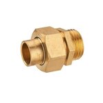 CENTRALE BRICO Manchon biconique laiton M 15 x 21 pour tube en cuivre