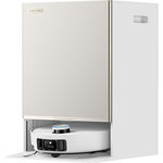 DREAME Robot Aspirateur Laveur MatriX10 Ultra blanc avec serpillères auto-interchangeables