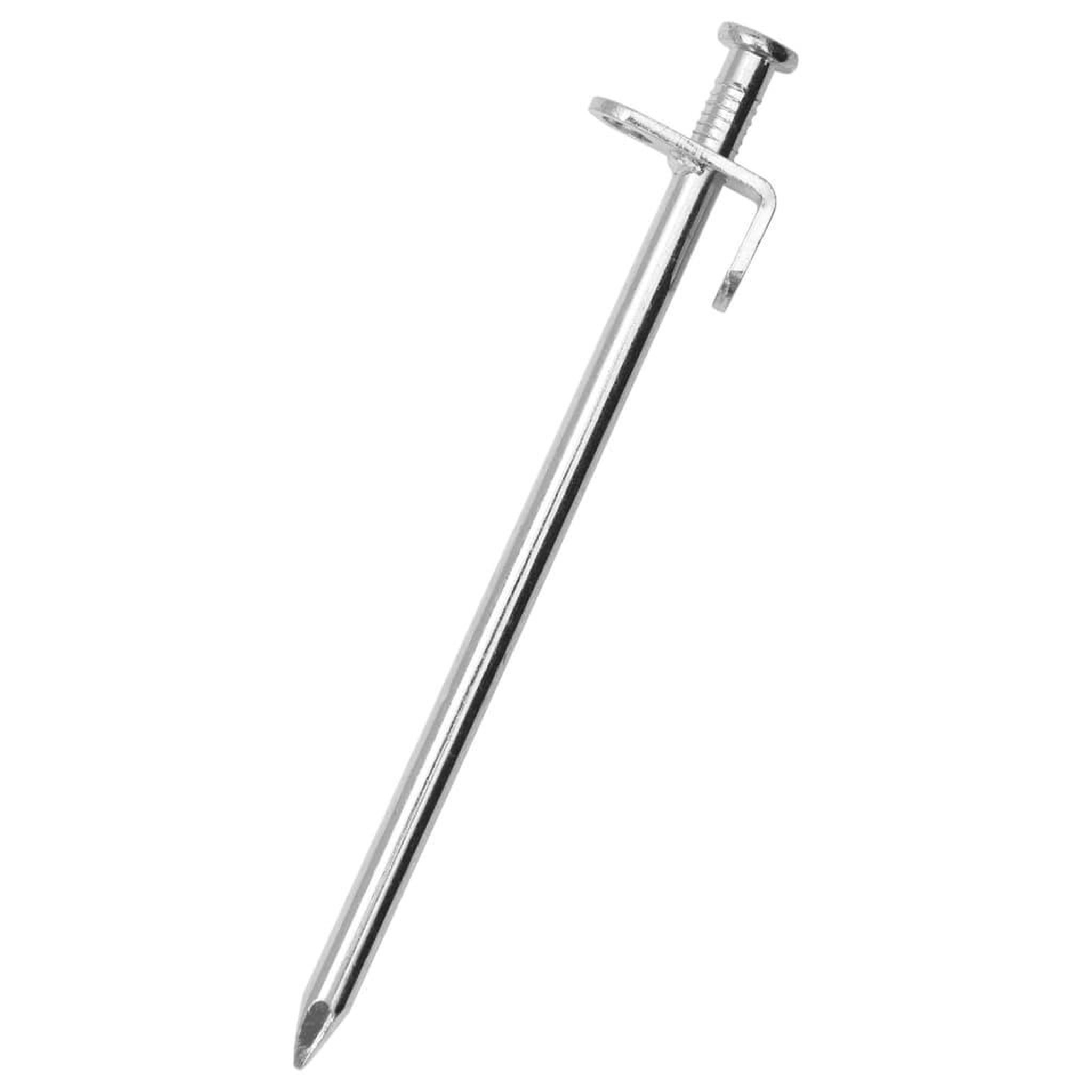 Voir la diapositive 2 : VIDAXL Piquets de tente 24 pcs 19,5 cm 8 mm acier galvanise