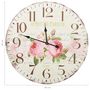 Voir la diapositive 6 : VIDAXL Horloge murale vintage Fleur 60 cm