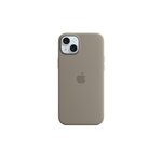 APPLE Apple Coque en silicone avec MagSafe pour iPhone 15 Plus Argile