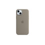 Voir la diapositive 1 : APPLE Apple Coque en silicone avec MagSafe pour iPhone 15 Plus Argile