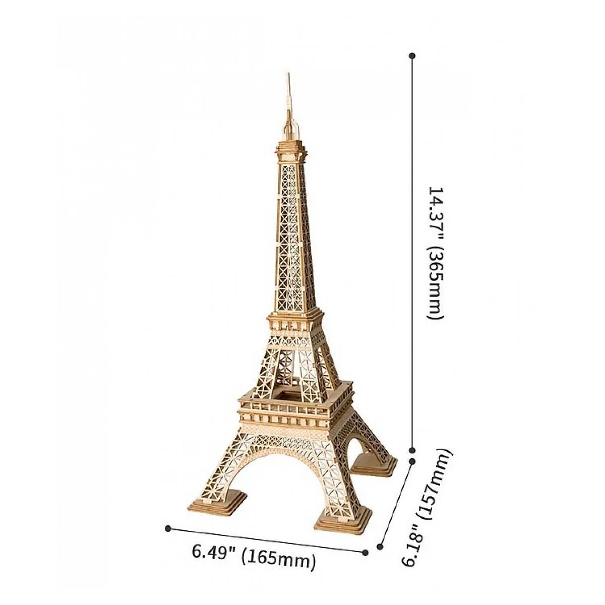 ROBOTIME Puzzle en bois 3D Tour Eiffel