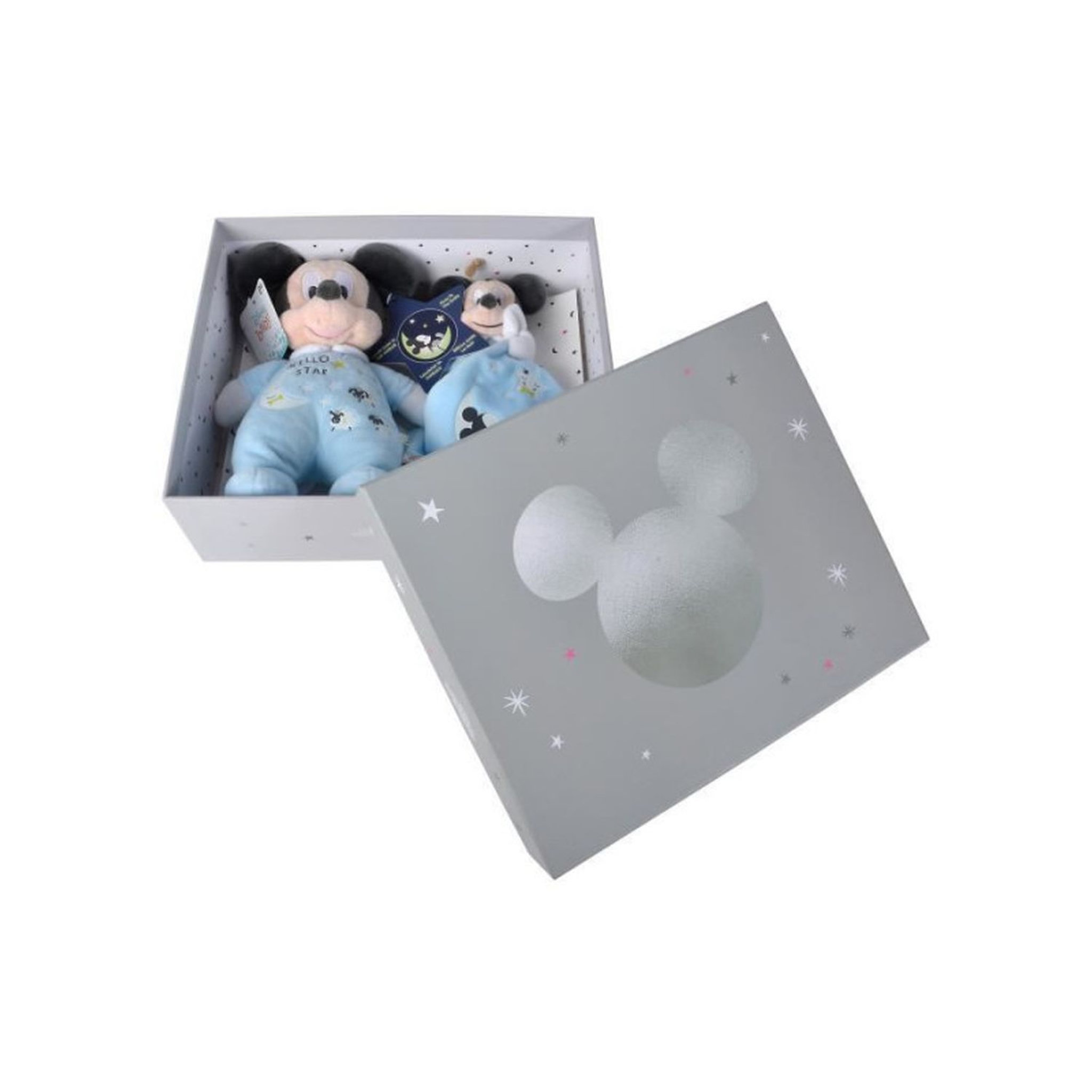 Voir la diapositive 2 : SIMBA Peluche et doudou Disney - Mickey Mouse Brille dans la nuit