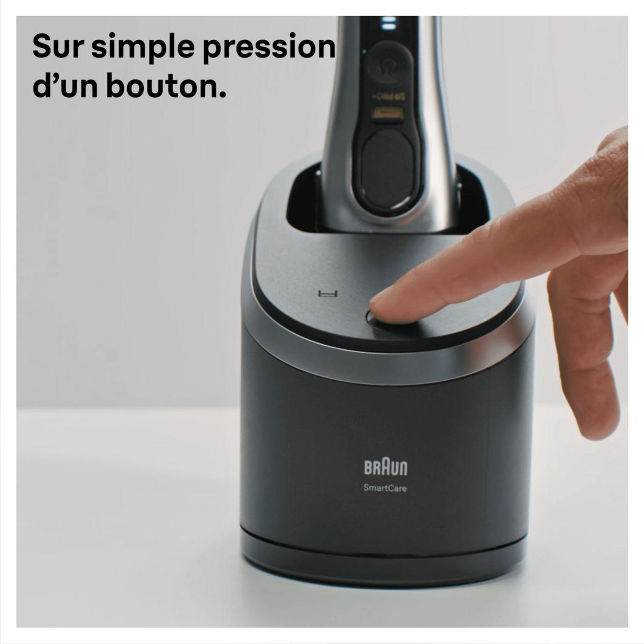 Voir la diapositive 4 : BRAUN Cartouche nettoyante nettoyante shavercare 3-en-1 pour rasoir x6 cartouches