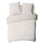 Voir la diapositive 4 : FUTURE HOME Parure de lit 2 personnes en coton 57 fils imprimé beige