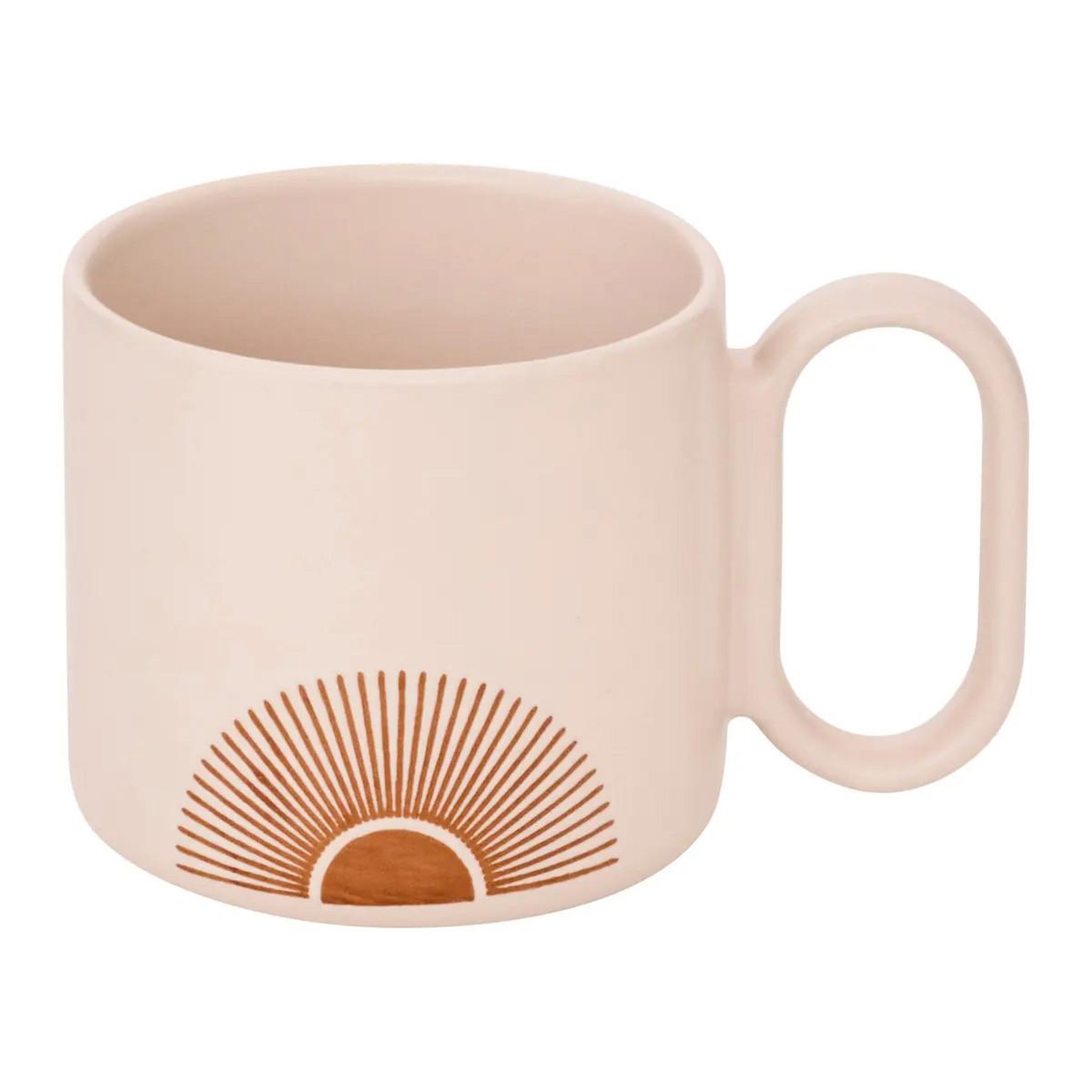Voir la diapositive 3 : SECRET DE GOURMET Coffret 2 mugs  sunshine  36cl beige