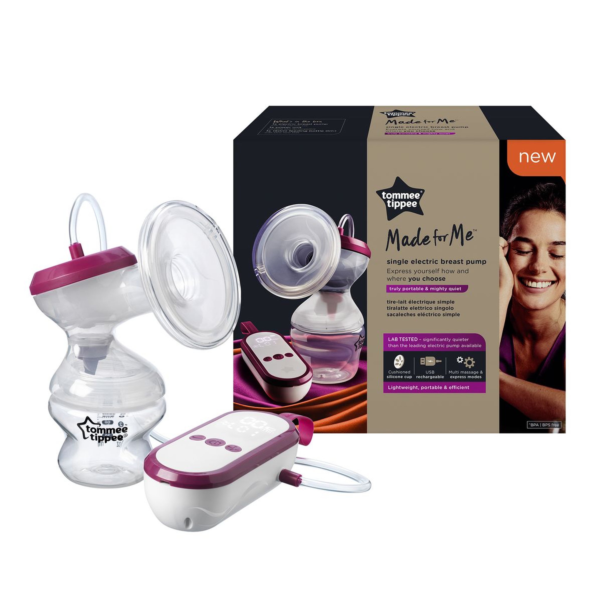Voir la diapositive 1 : TOMMEE TIPPEE Tire-lait électrique Made for Me