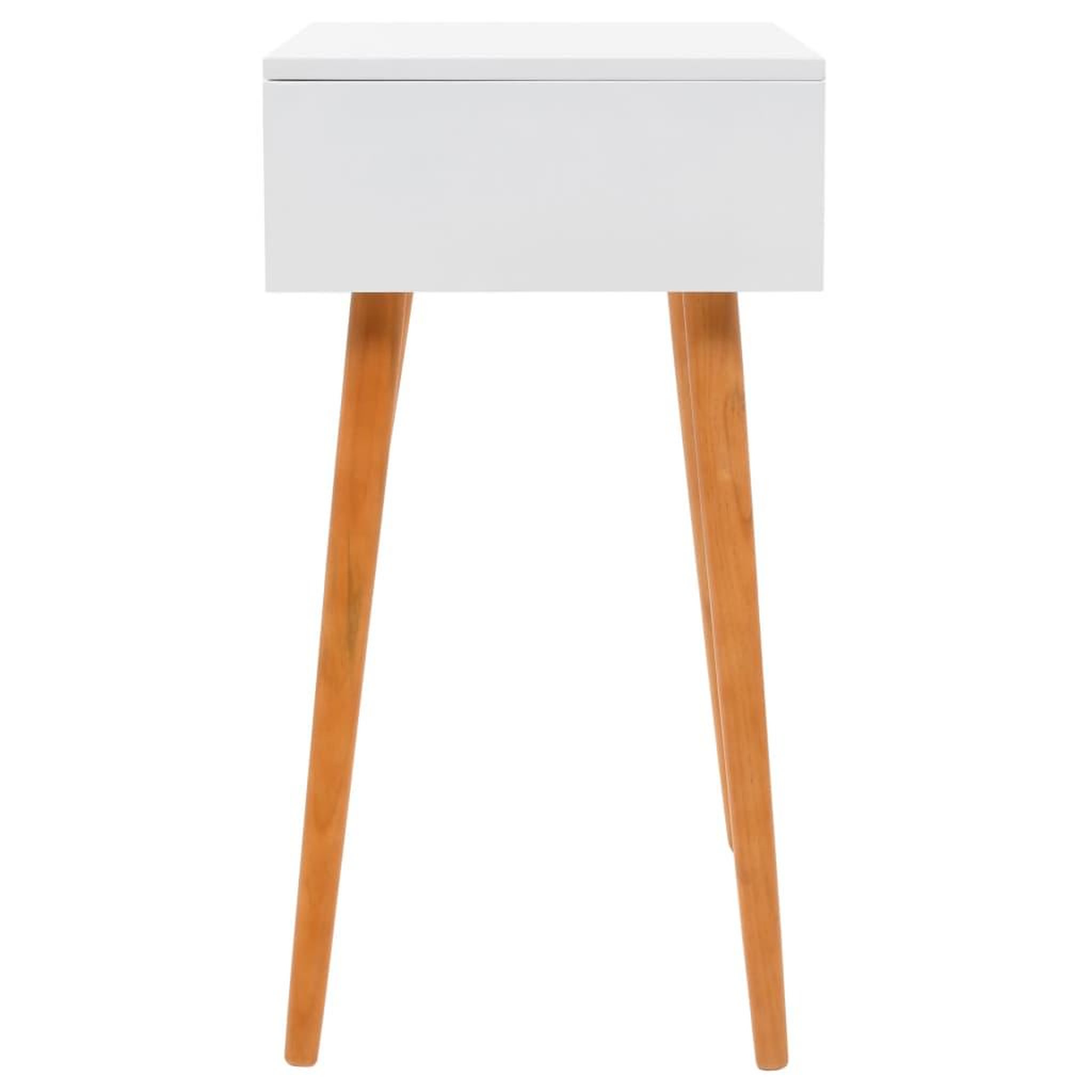Voir la diapositive 5 : VIDAXL Coiffeuse avec miroir mdf 60 x 40 x 75 cm
