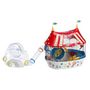 Voir la diapositive 2 : Ferplast Cage Pour hamster Circus Fun 49,5*34*42,5 cm - Rouge - FERPLAST