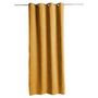 Voir la diapositive 1 : ATMOSPHERA Rideau à Œillets  Memories  140x260cm Ocre