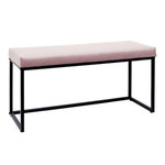 Paris Prix Banc Design  Giulia  100cm Rose