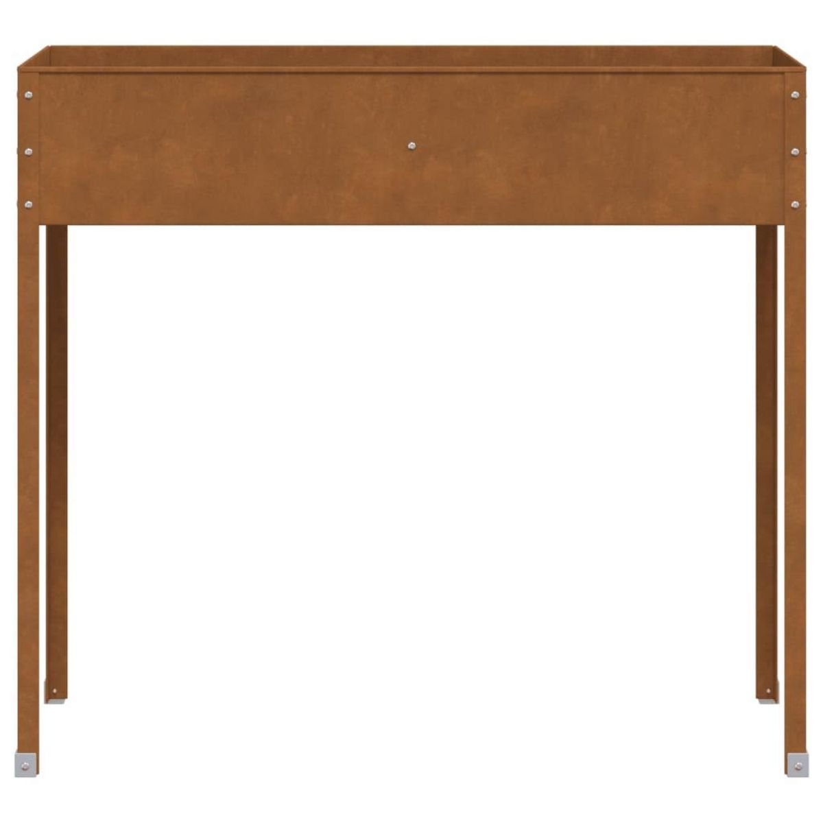 VIDAXL Jardiniere 100,5x40,5x90 cm acier resistant aux intemperies