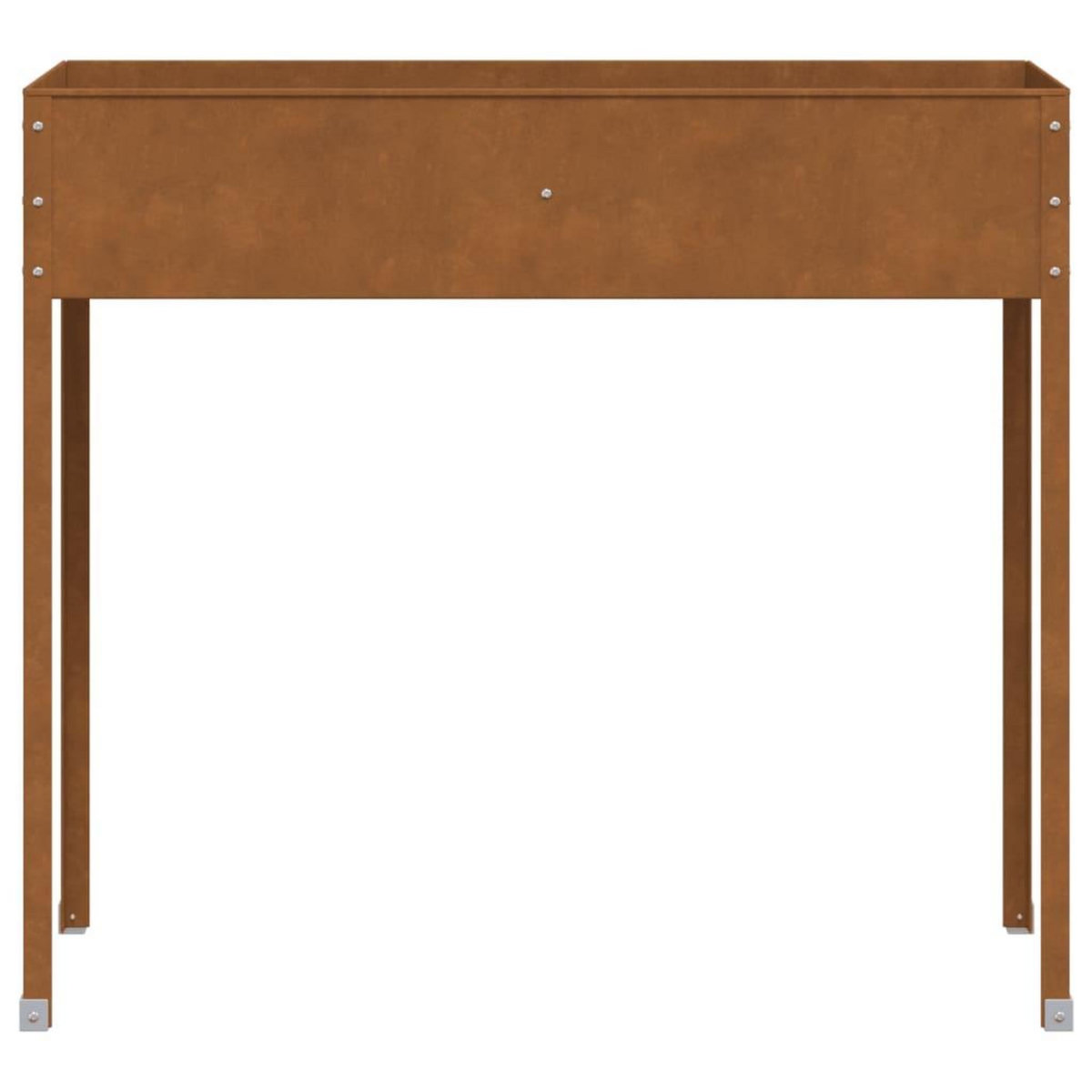 VIDAXL Jardiniere 100,5x40,5x90 cm acier resistant aux intemperies