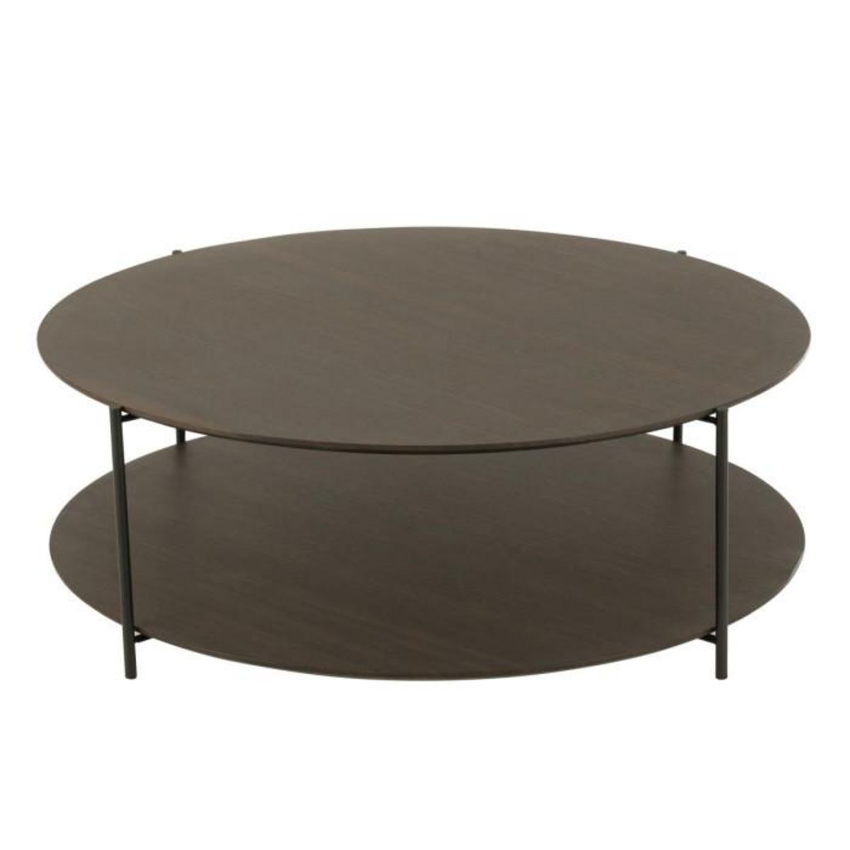 Paris Prix Table Basse Design  Rodolfo  113cm Marron Foncé