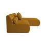 Voir la diapositive 4 : LISA DESIGN Onyx - canapé modulable d'angle réversible 4 places - en tissu mailles 3d