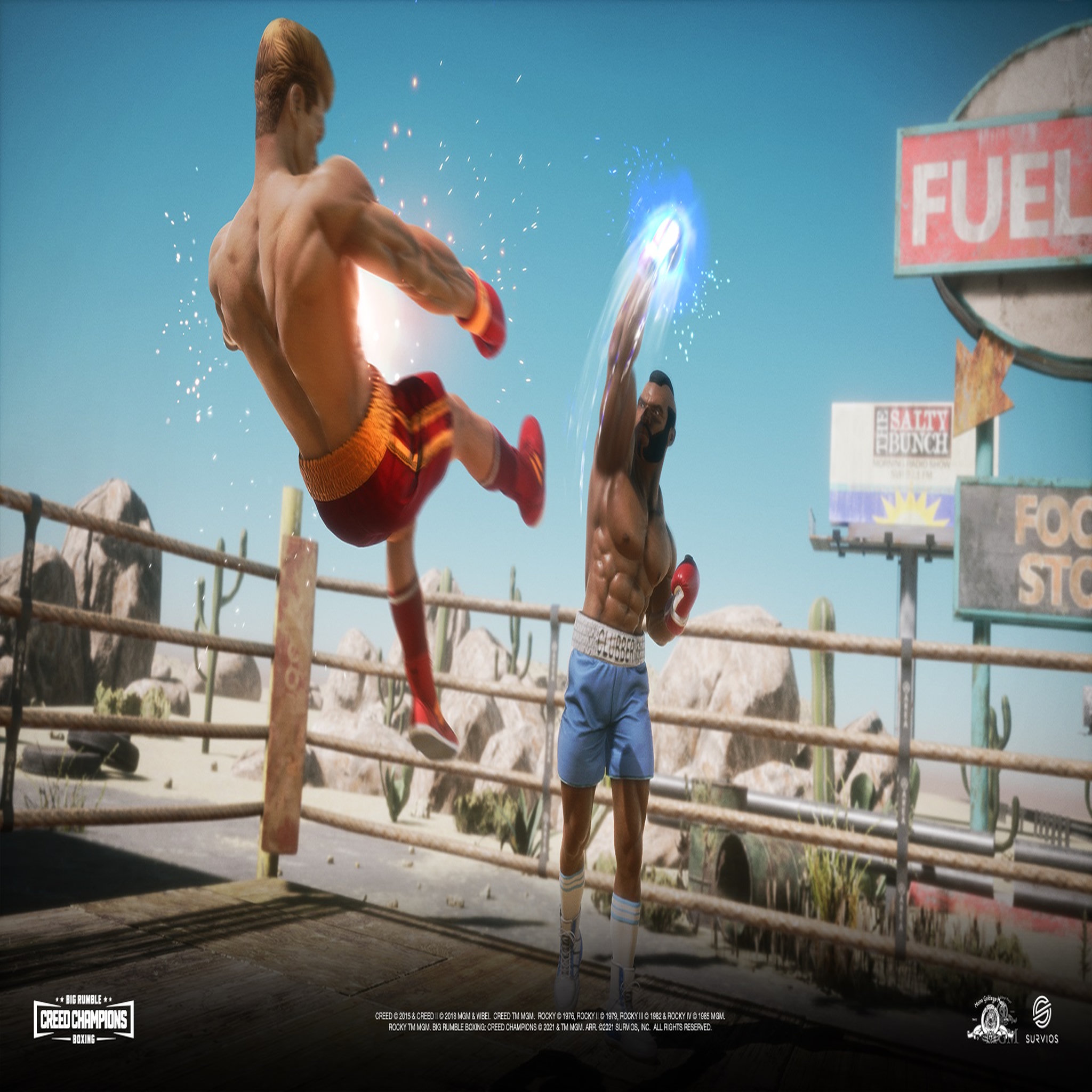 Voir la diapositive 4 : Big Rumble Boxing: Creed Champions Edition Day One Nintendo Switch