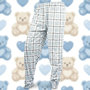 Voir la diapositive 5 : OZABI OZABI Ensemble Pyjama Long Femme Haut Manches Longues